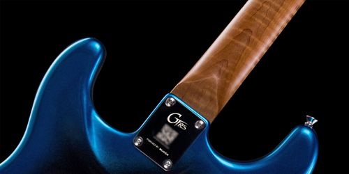 גיטרה חשמלית חכמה Mooer GTRS Professional P800 Intelligent Guitar - Dark Knight