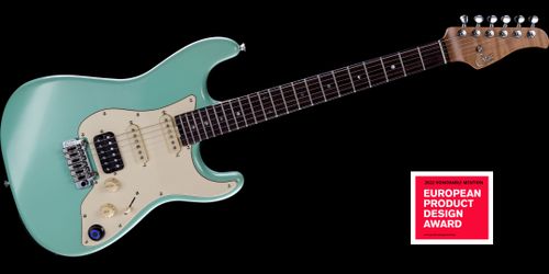 גיטרה חשמלית חכמה Mooer GTRS Professional P800 Intelligent Guitar - Mint Green