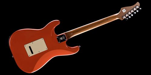 גיטרה חשמלית חכמה Mooer GTRS Professional P800 Intelligent Guitar - Fiesta Red