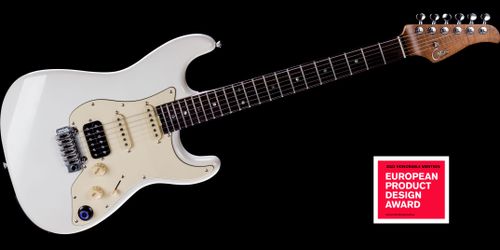 גיטרה חשמלית חכמה Mooer GTRS Professional P800 Intelligent Guitar - Olympic White