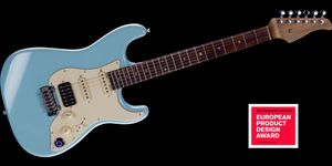 גיטרה חשמלית חכמה Mooer GTRS Professional P800 Intelligent Guitar - Tiffany Blue
