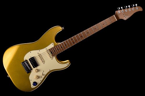 גיטרה חשמלית חכמה Mooer GTRS Professional S801 Intelligent Guitar - Gold