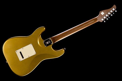 גיטרה חשמלית חכמה Mooer GTRS Professional S801 Intelligent Guitar - Gold