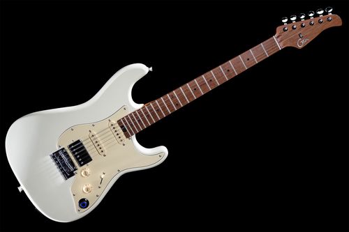 גיטרה חשמלית חכמה Mooer GTRS Professional S801 Intelligent Guitar - Vintage white