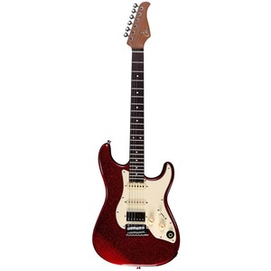 גיטרה חשמלית חכמה Mooer GTRS Professional S801 Intelligent Guitar - Red