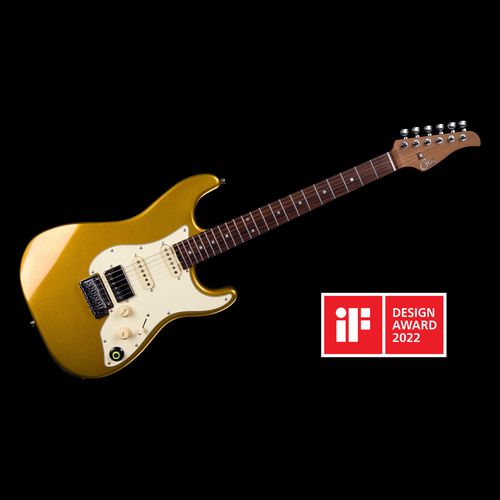 גיטרה חשמלית חכמה Mooer GTRS Professional S800 Intelligent Guitar - Gold