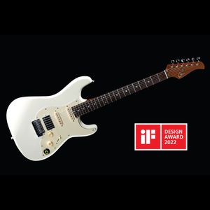 גיטרה חשמלית חכמה Mooer GTRS Professional S800 Intelligent Guitar - Olympic White
