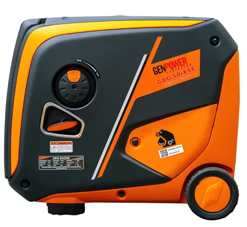 גנרטור מושתק אינוורטר בנזין 5KVA דגם GBG 50IXSE יצרן Genpower