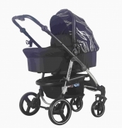 עגלה משולבת דגם:VAGON PREMIUM צבע:SILVER מק'ט:31470