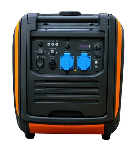 חלק אחורי של גנרטור מושתק אינוורטר בנזין 5KVA דגם GBG 50IXSE יצרן Genpower