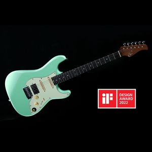 גיטרה חשמלית חכמה Mooer GTRS Professional S800 Intelligent Guitar - Surf green