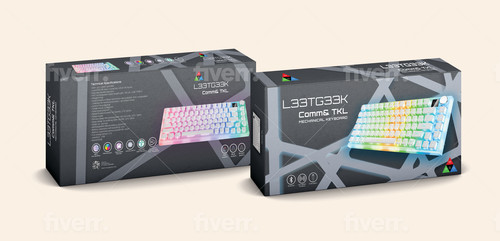 L33TG33K Comm& TKL Mechanical Keyboard מקלדת מכנית אלחוטית