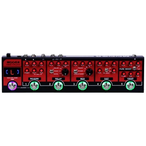 מולטי אפקט – Red Truck- Mooer | CPT1