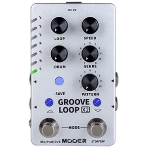 פדל לופר Mooer GROOVE LOOP X2