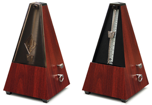 מטרונום מכני עם פעמון WITTNER 812K Metronome Maelzel Mahogany grain
