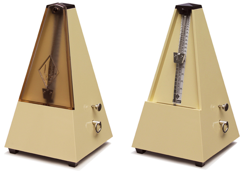 מטרונום מכני עם פעמון WITTNER 817K Metronome Maelzel  Ivory