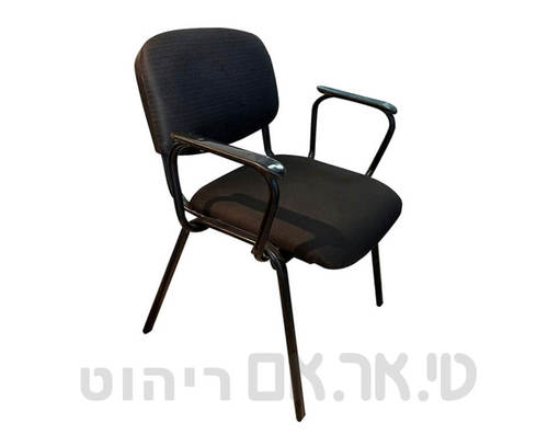 ויזי מרופד ידיות שחור צד