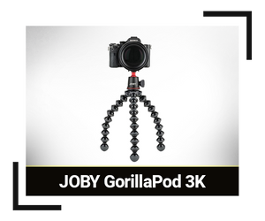 חצובה JOBY GorillaPod 3K עם ראש כדורי