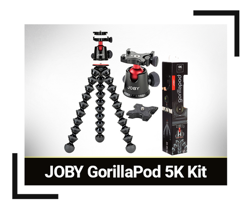 חצובה JOBY GorillaPod 5K Kit