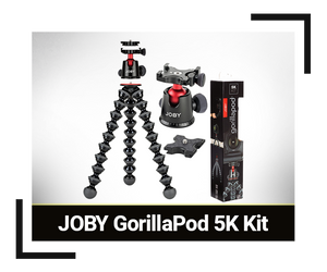 חצובה JOBY GorillaPod 5K Kit