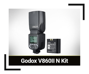 Godox V860II N Kit למצלמות nikon