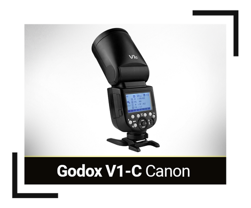 פלאש Godox V1-C למצלמות Canon