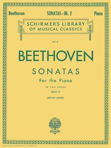 ספר תווים Beethoven Sonatas – Book 2 Schirmer