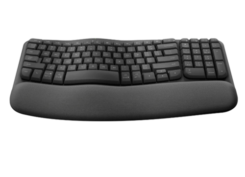 מקלדת ארגונומית אלחוטית Logitech WAVE KEYS