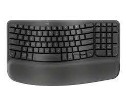 מקלדת ארגונומית אלחוטית Logitech WAVE KEYS