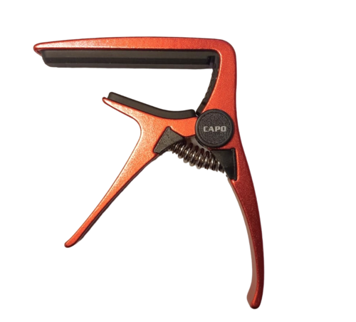 קאפו (גשר) לגיטרה קלאסית AC-20C בצבע אדום מבית Aroma