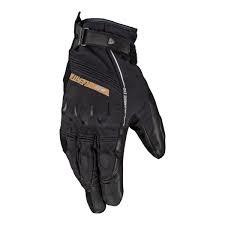 כפפות חורף אדונצ'ר מעור ליט שחור קצרות - LEATT GLOVES ADV SUBZERO 7.5 SHORT