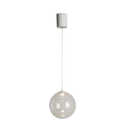 בועה בודד תלוי שקוף LED