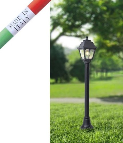 מארי עמוד בודד גינה שחור