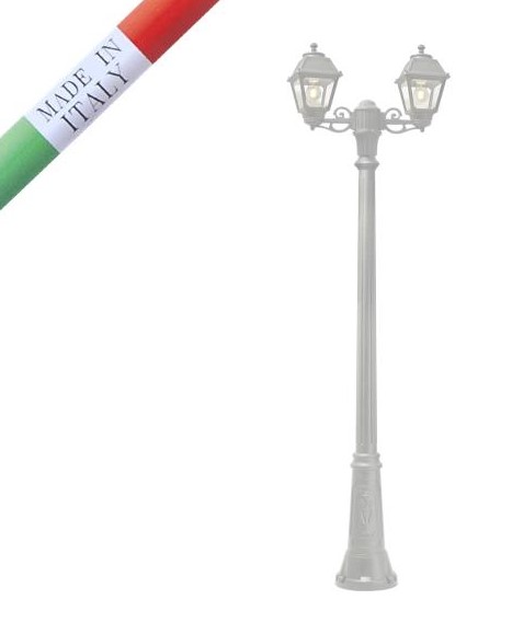 מארי עמוד כפול גינה לבן