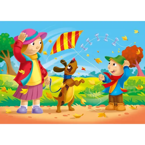 הפאזל הראשון שלי: 4 פאזלים לפעוטות 6 עד 12 חלקים - עונות השנה