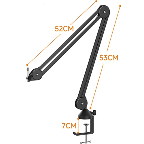 זרוע שולחנית ארוכה למיקרופון Comica MS1-L