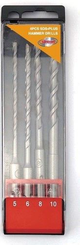 סט 4 מקדחי SDS בקופסה - NORTOOLS STARSDS-4PC 