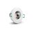 שקוע תקרה לבן ELFIN SYLVANIA 6W IP65 3CCT