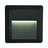 צמוד קיר שחור LOTUS-S 2W IP65 3CCT NISKO