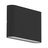 צמוד קיר שחור FLAT UP&DOWN 6W IP65 3CCT NISKO