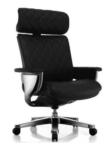 כיסא משרד ארגונומי ריפוד עור Comfort Nuvem