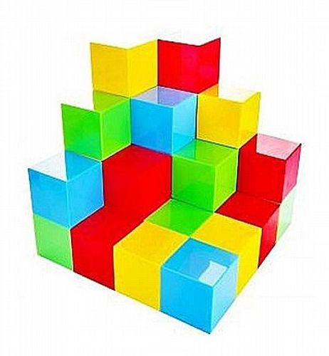 64 קוביות מגנטיות בגודל 5 ס