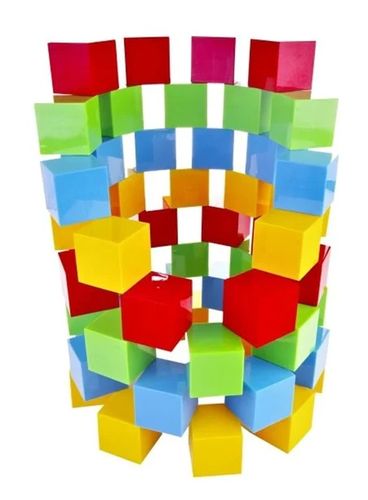 64 קוביות מגנטיות בגודל 5 ס