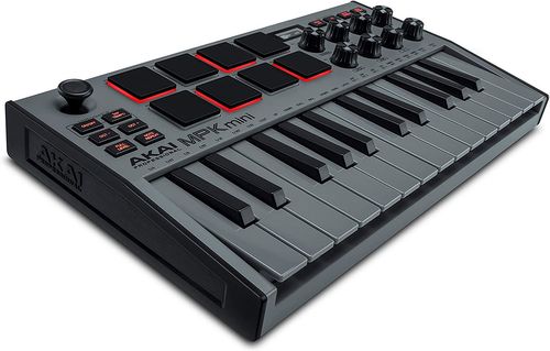 מקלדת שליטה Akai Professional MPK mini mk3 Grey