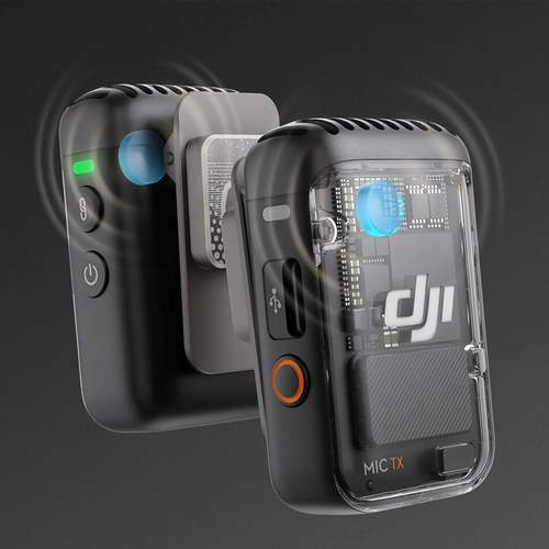 מערכת מיקרופון אלחוטי 2 משדרים Dji-MIC 2