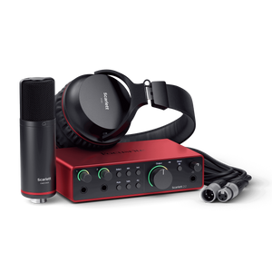 חבילת אולפן - Scarlett 2i2 Studio G3 מבית Focusrite