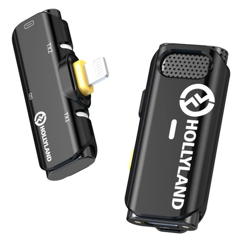 מערכת מיקרופון אלחוטית לאייפון Hollyland Lark C1 Solo