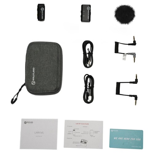 מערכת מיקרופון אלחוטית לאייפון Hollyland Lark C1 Solo