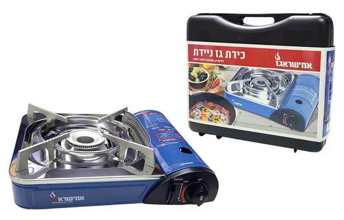 כירת גז ניידת מתאימה לבלון 220 גרם מבית אמישראגז