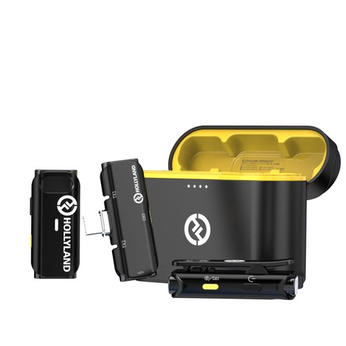 מערכת מיקרופון אלחוטית לאנדרואיד Hollyland Lark C1 Duo